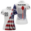 Custom 3D American Flag Darts Polo Shirt Custom Patriotic Darts Shirt For Women Dart Jerseys LDT1074