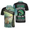 Fishing Men Polo Shirt, A Day Without Fishing Eat Sleep Fish Repeat Shirt For Men, Crazy Fishing Apparel, Gift For Golfers