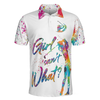 Color Golfer Men Polo Shirts, Girl Can't What Golf Short Sleeve Shirt For Men, Gift For Golfers