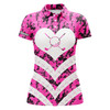 Custom Womens Golf Polo Shirt I Love Golf Pink Camo Custom Name Golf Gifts For Women Nqs3463