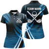 Custom Womens Golf Polo Shirts Custom Cool Golf Shirts, Golfing Gifts For Team | Blue Nqs7486