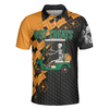 Got Golf And Got Treat Skull Golf Men Polo Shirt, Halloween Golf Shirt For Men, Halloween Gift For Golfers