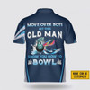 Custom Name Move Over Boys Let This Old Man Bowling Jersey Shirt – Perfect Gift for Bowling Fans