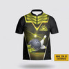 Custom Name It’s A Good Day For Bowling Pattern Bowling Jersey Shirt – Gift For Bowling Enthusiasts