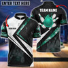 Custom Smoky Flame Bowling And Pins Multicolor Option Customized Name 3D Bowling Jersey Shirt