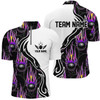 Custom Personalized Flame Bowling Shirts For Men And Women, Bowling Ball Custom Bowling Team
