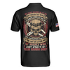 Skull American Flag Electrician Men Polo Shirt, Electrician My Craft Allows Me To Fix Anything Shirt For Men, Gift For Electrician