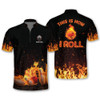 Custom This Is How I Roll Bowling League Jersey Shirts For Men, Shirt for Bowler