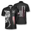 Custom Skull Flag In Black Custom Billiard Jerseys for Men, Idea Shirt for Billiard Player, Skull Shirt