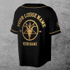 Custom Name Lodge Name Satanic Temple Masonic 3D Baseball Jersey Shirt