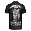Cool Black Viking Men Polo Shirt, I'm Not Angry This Is Just My Viking Face Polo Shirt, Best Golf Shirt For Men, Gift For Golfers