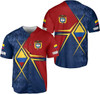 Personalized Colombia Baseball Jersey Custom Colombia Flag Shirts for Men