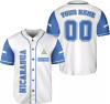 Custom Nicaragua Baseball Jersey, Custom Nicaragua Baseball Jersey for Men