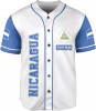 Custom Nicaragua Baseball Jersey, Custom Nicaragua Baseball Jersey for Men
