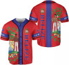 Custom Personalized Belize Baseball Jersey Shirt Belizean Flag Jersey Belizean