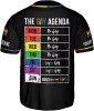 Custom Personalized LGBT Pride Baseball Jersey, LGBT Flag Rainbow, Baseball Jersey LGBT