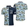 Hook And Fish Seamless Pattern Fishing Men Polo Shirt, Feelin' Fine And Castin' Line Fishing Shirt For Men, Gift For Fishing Lovers