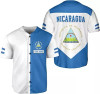 Custom Name Nicaragua Baseball Jersey, Custom Nicaragua Baseball Jersey
