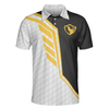I Ain't Perfect But I Can Still Play Golf Polo Shirt, Black And White Golfing Shirt For Men, Best Gift For Men