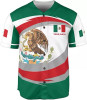 Custom Name Mexico Mexican Baseball Shirt Customized Team Name Mexican Aztec B