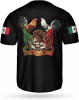 Custom Name Mexico Mexican Baseball Shirt, Customize Team Name Mexican Aztec B