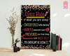 Classroom Rule, Back To Shool, If What You Are Doing Interferes With Learning Hurts Someone Heart Poster and Canvas