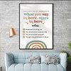 Confidentiality Agreement, What You Say In Here Stays In Here Unless Someone Is Hurting You You Want To Hurt Someone Else Poster and Canvas