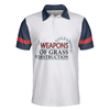 Golf Men Polo Shirt, Weapons Of Grass Destruction Short Sleeve Polo Shirt, Golfaholic Polo Shirt - Best Golf Shirt For Men, Golfers
