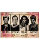 Ruth Bader Ginsburg, Frida Kahlo, Create Dissent Speak Justice Poster and Canvas