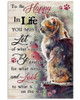 Cat Lover, To Be Happy In Life You Must Let Go Of What’s Gone Be Grateful For What Remain Poster and Canvas
