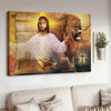 God And Lion, Jesus Christ, Poster Decor, Wall Poster Poster and Canvas