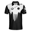 Skull Billiards Polo Shirt, Black And White Billiards Shirt For Billiards Lovers, Basic Shirt Design For Men - Perfect Gift For Men, Billiard Players