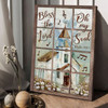 Bless The Lord Oh My Soul, Window Poster, Church Poster Poster and Canvas
