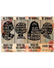 Michelle Obama, Ruth Bader Ginsburg, Be Strong When You Are Weak Be Brave When You Are Scared Poster and Canvas