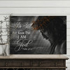 Be Still And Know That I Am God, Jesus Poster, God Lover Poster and Canvas