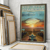 Biker Poster, We’ve Got A Line In The Sky We’ve Got A Thing That’s Called A Way Of Life, Motorcycle Lover Poster and Canvas