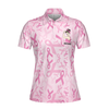 Unbreakable Breast Cancer Warrior Pink Breast Cancer Awareness Short Sleeve Women Polo Shirt - Perfect Gift For Women
