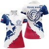 Custom Personalized Texas Archery Polo Shirts For Women Custom Texas Flag Shirts For Archery Lover TDM0579