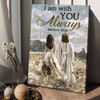 I Am With You Always, God Poster, Butterfly Decor Poster and Canvas