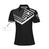 Custom Swing Swear Drink Repeat Custom Short Sleeve Women Polo Shirt - Perfect Gift For Women