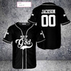 Custom Cross Baseball Jersey - Man Of God Custom Printed 3D Baseball Jersey Shirt For Men Women