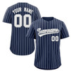 Custom Personalized Pinstripe Baseball Jersey Button Down Shirt Printed or Custom Name Number Team Baseball, Unisex Baseball Jersey
