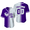 Custom Gradient Color Baseball Jersey Team Clothing Customized Your Name Number Mesh V-Neck Streetwear Man Women Shirt