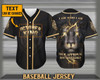 Personalized Jesus Baseball Jersey - Lion Baseball Jersey - Gift For Christians - Who I Am Custom Printed 3D Baseball Jersey Shirt For Men and Women