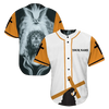 Personalized Jesus Baseball Jersey - Cross, God Baseball Jersey - Gift For Christians - Jesus Custom Printed 3D Baseball Jersey Shirt For Men Women