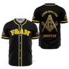 Custom Name Freemasonry - Personalized Baseball Jersey