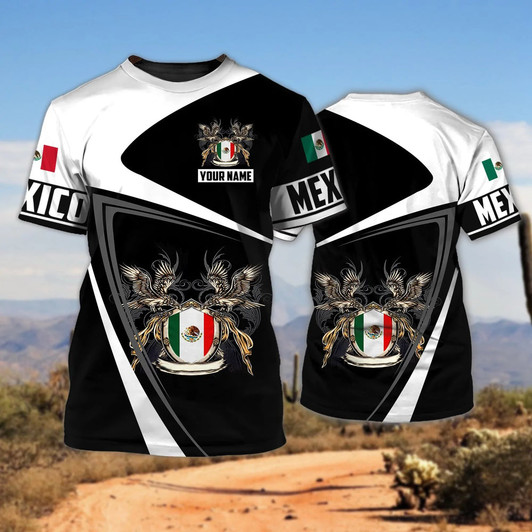 Mexico Shirt, Custom with Name Mexican T Shirt, Mexico Gifts