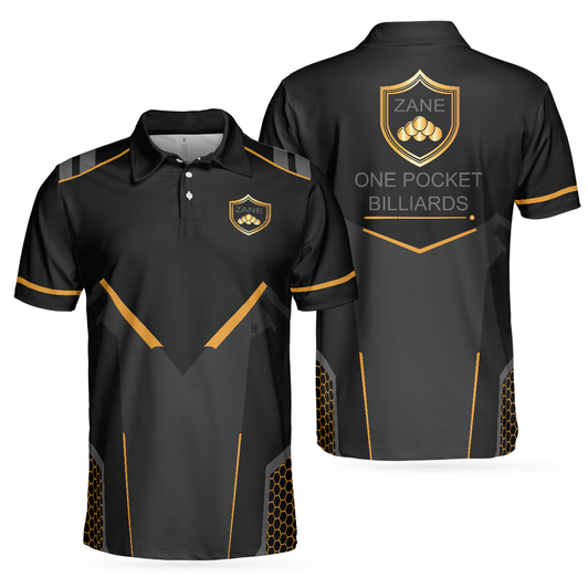 Tom George Polo Shirt, Billards Sport Polo Shirt - Perfect Gift For Men