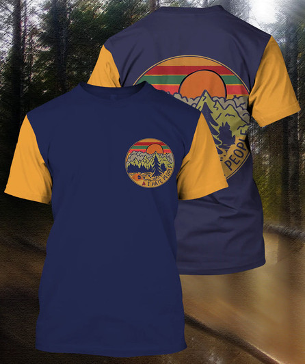 I Hate People Camping 3D All Over Printed Shirt, Camping Zip Hoodie For Him Her