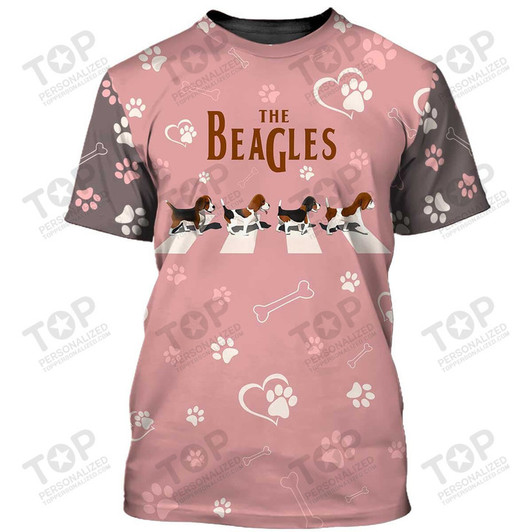 The Beagles T-Shirt, Dog T-Shirt For Humans